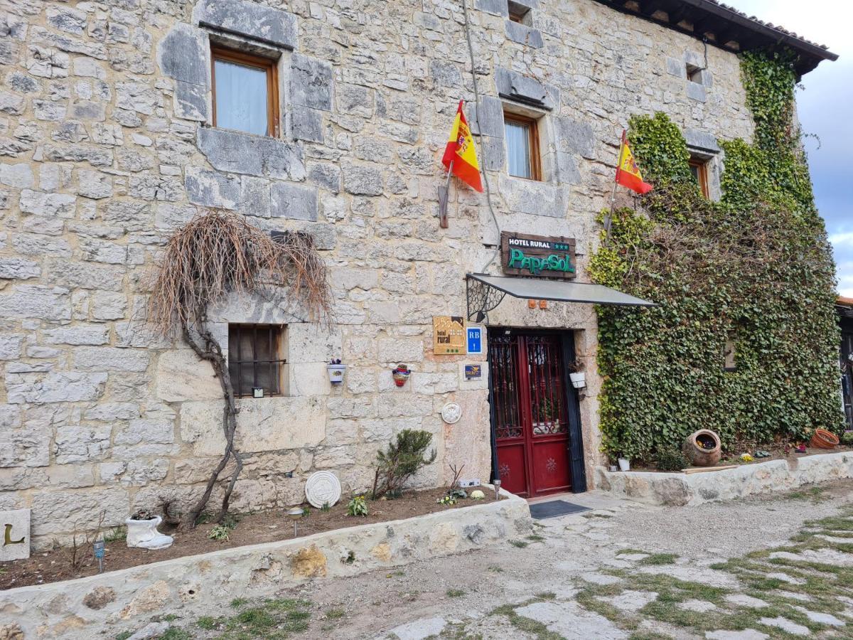 Restaurante Hotel Rural Papasol Atapuerca Exteriör bild